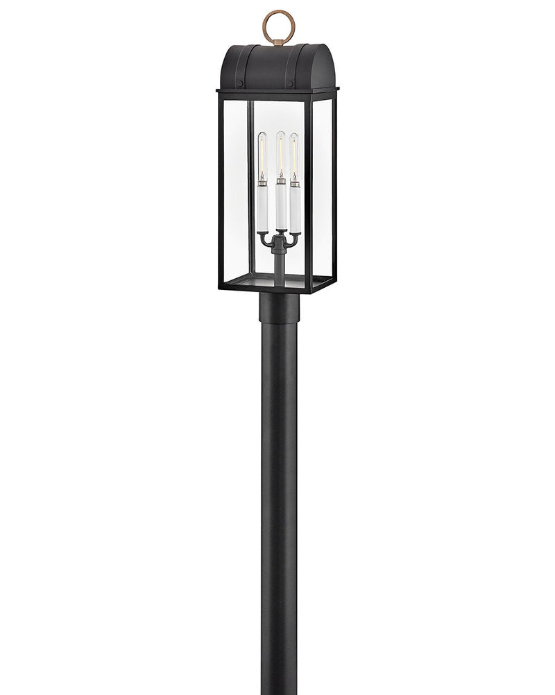 Large Post Lantern - Campbell - 10661BK-BU