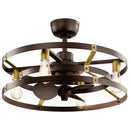 25 Inch Cavelli Fan Satin Natural Bronze - 300040SNB