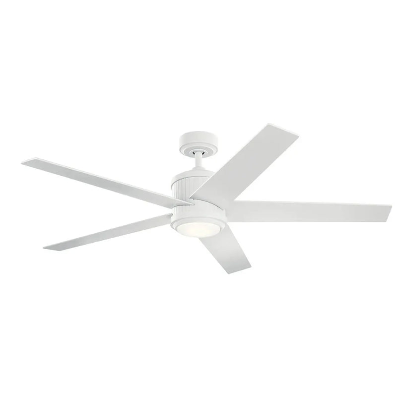 56 Inch Brahm Fan Matte White - 300044MWH