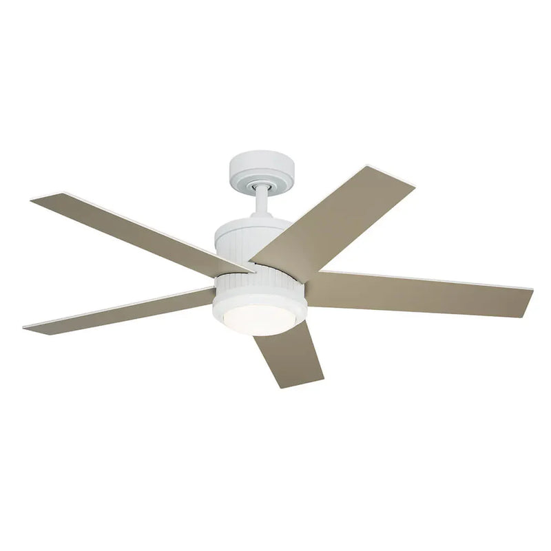 48 Inch Brahm Fan Matte White - 300048MWH