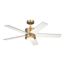 48 Inch Brahm Fan Natural Brass - 300048NBR