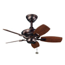 30 Inch Canfield Fan Oil Brushed Bronze - 300103OBB