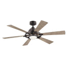 52 Inch Gentry Lite Patio Fan Anvil Iron - 300241AVI