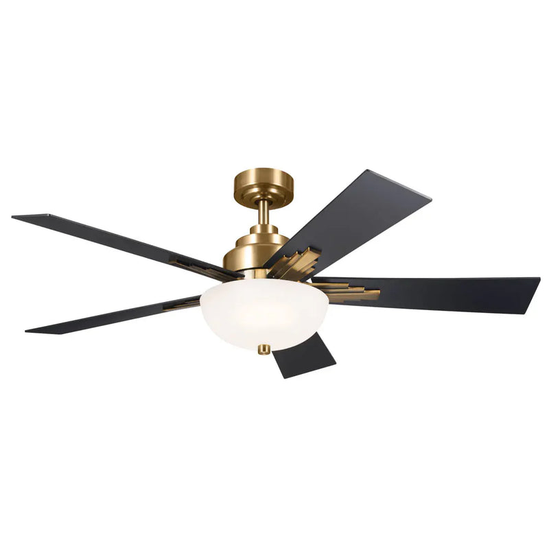 52 Inch Vinea Fan Brushed Natural Brass - 300345BNB