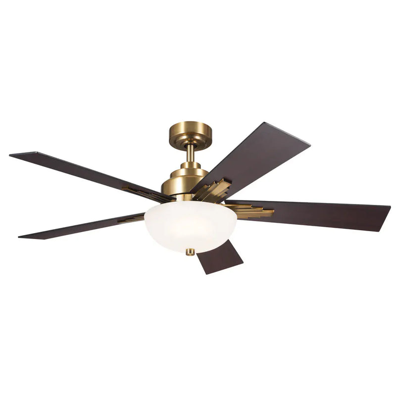 52 Inch Vinea Fan Brushed Natural Brass - 300345BNB