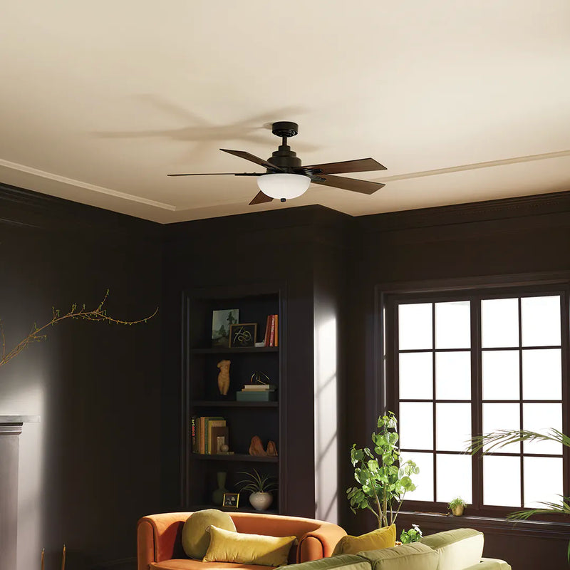 52 Inch Vinea Fan Satin Black - 300345SBK