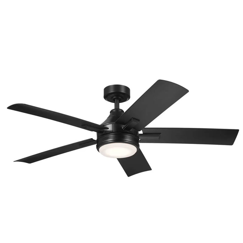 52 Inch Tide Fan Satin Black - 310075SBK