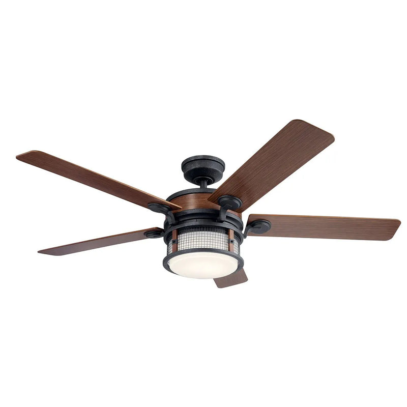 60 Inch Ahrendale Fan Auburn Stained Finish - 310170AUB