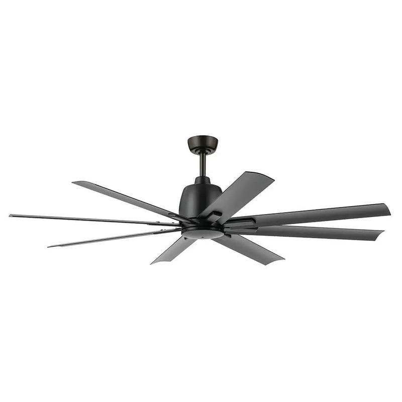 65 Inch Breda Fan Satin Black - 310265SBK