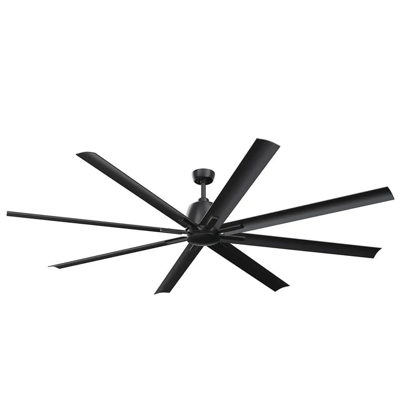 84 Inch Breda Fan Satin Black - 310285SBK