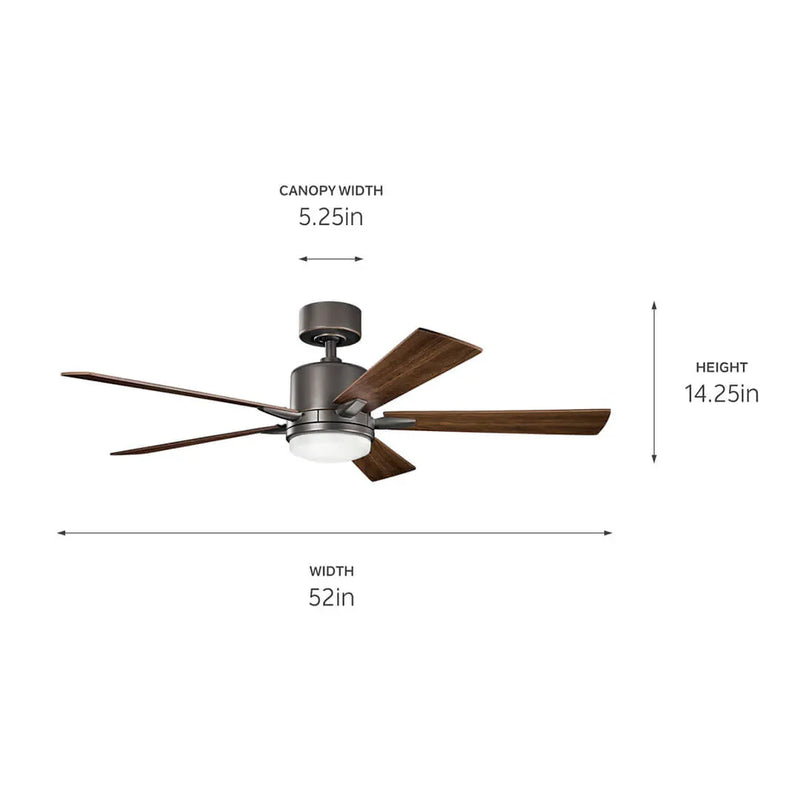 52 Inch Lucian Elite Fan Olde Bronze - 330000OZ