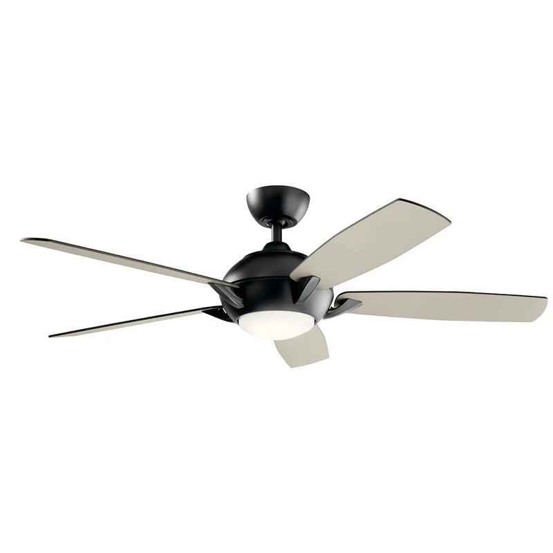 54 Inch Geno Fan Satin Black - 330001SBK