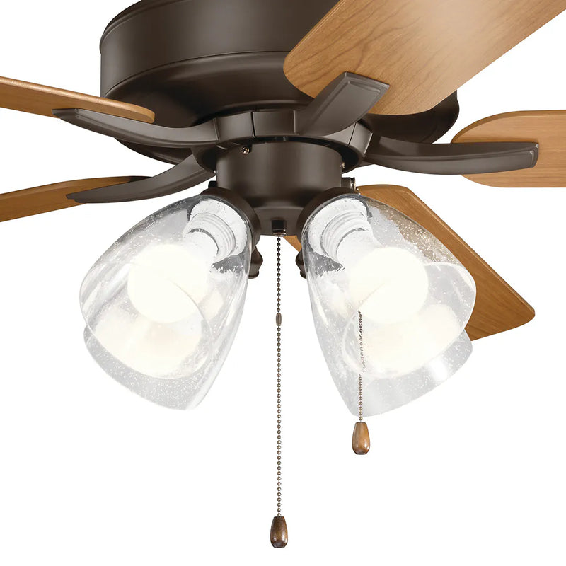 52 Inch Basics Pro Premier Fan Satin Natural Bronze - 330016SNBS