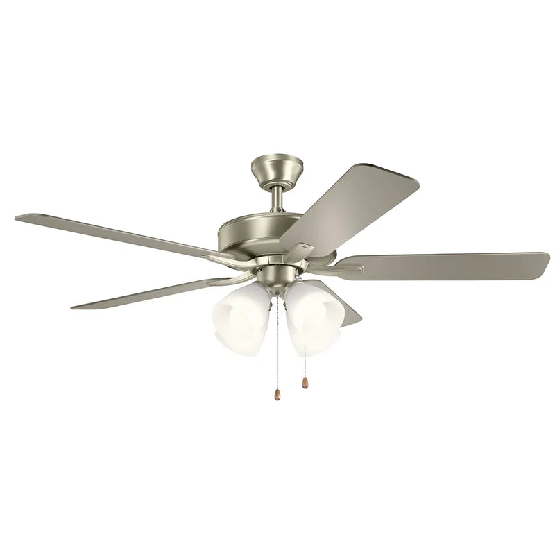 52 Inch Basics Pro Premier Fan Brushed Nickel - 330016NI