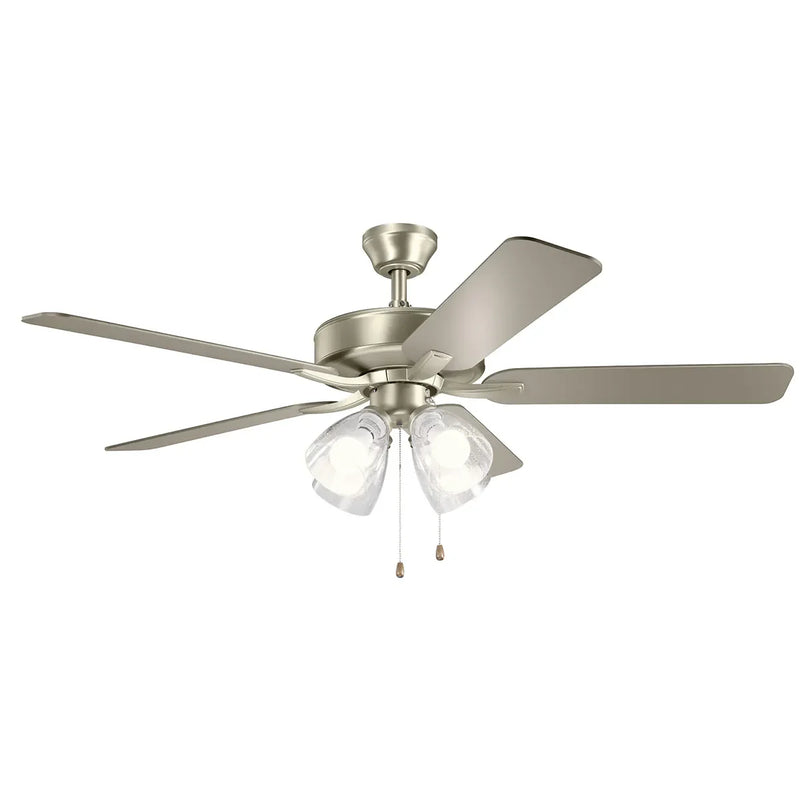 52 Inch Basics Pro Premier Fan Brushed Nickel - 330016NIS