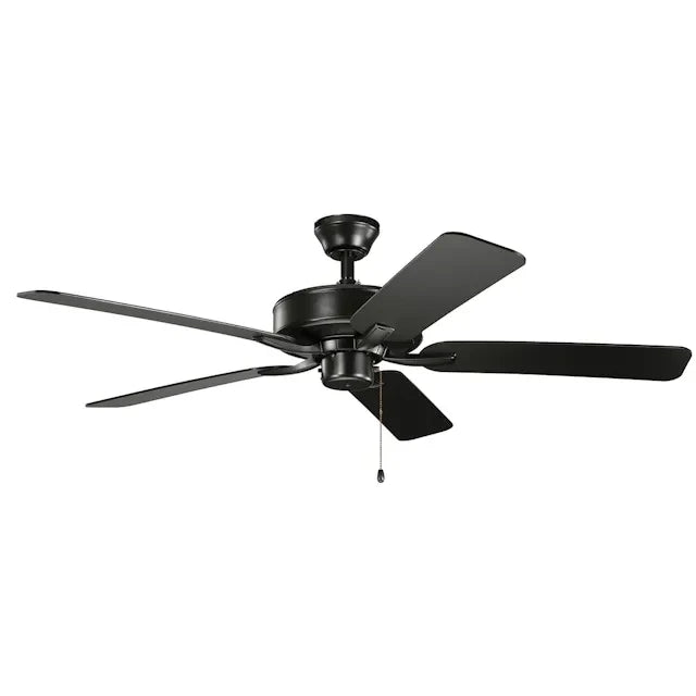 52 Inch Basics Pro Fan Satin Black - 330018SBK