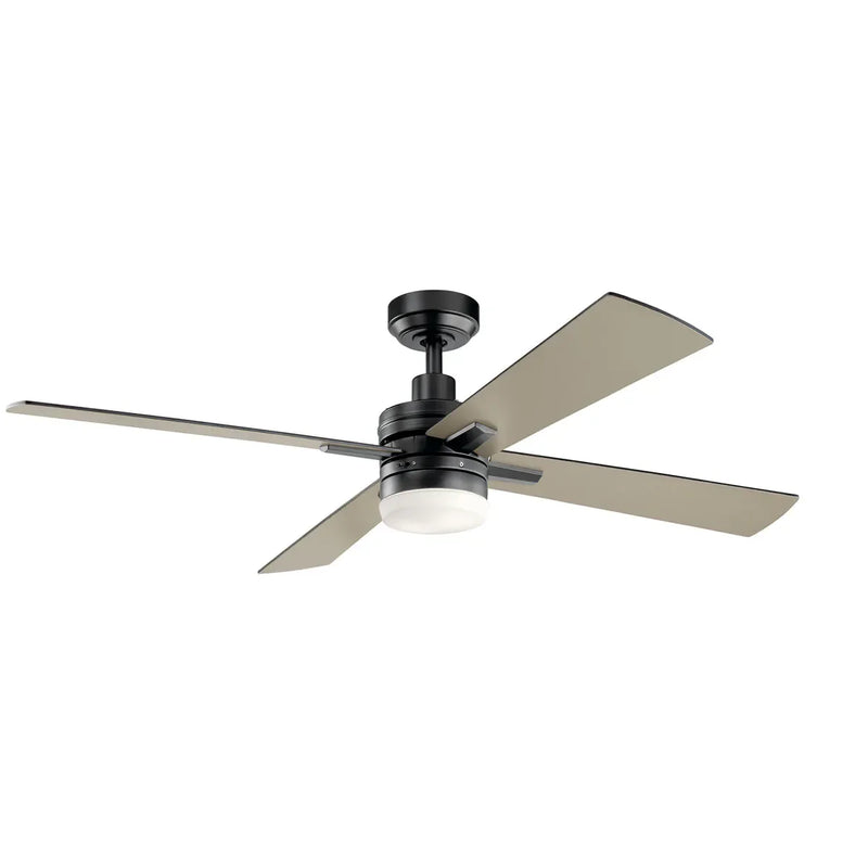 52 Inch Lija Fan Satin Black - 330140SBK