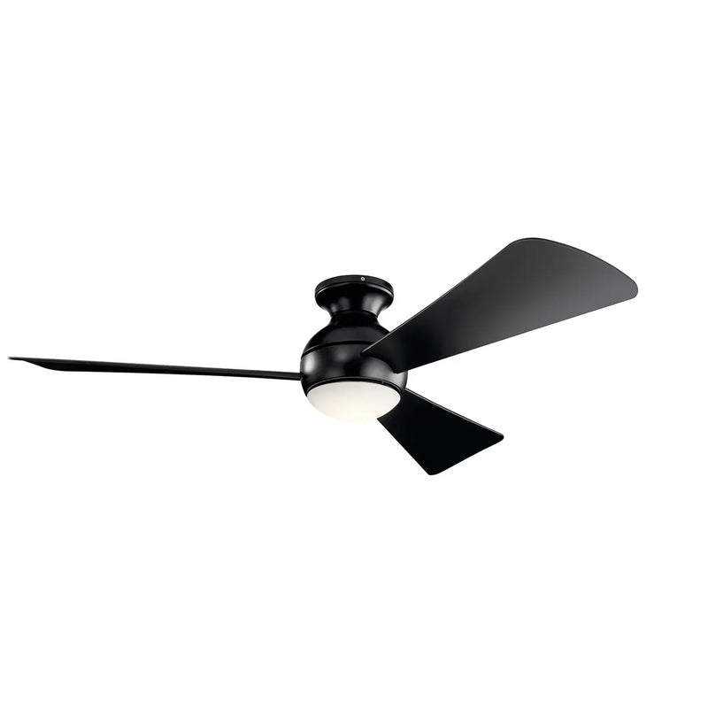 54 Inch Sola Fan Satin Black - 330152SBK