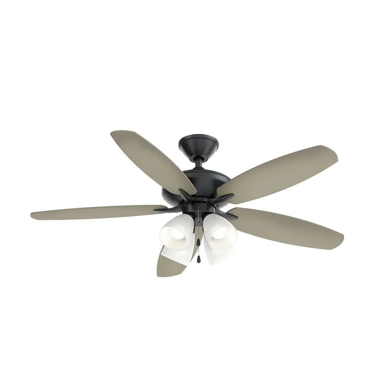 52 Inch Renew Premier Fan Satin Black - 330162SBK