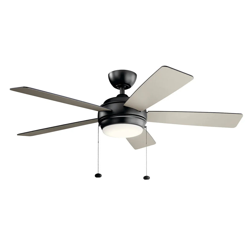 52 Inch Starkk Fan Satin Black - 330174SBK