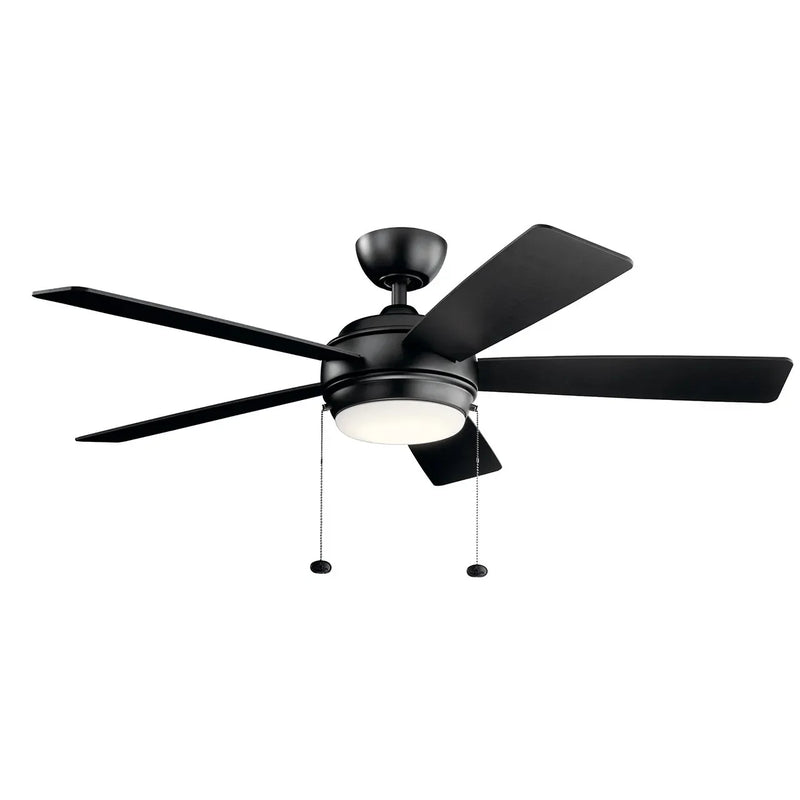 52 Inch Starkk Fan Satin Black - 330174SBK