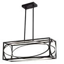 Charleston - linear LED pendant - 3502BK