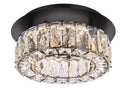 Monroe Crystal LED flushmount - 3503F12BK