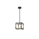 Charleston - LED 9.5" mini pendant - 3531BK-GD