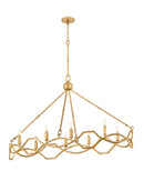 Medium Eight Light Linear - Leona - 45785DA