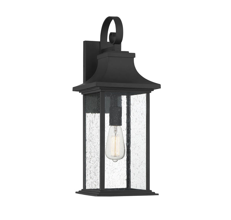 Hancock black outdoor wall light - 5-451-BK