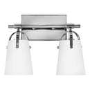 Small Two Light Vanity - Foster - 5132CM-OP