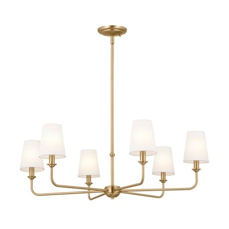 Pallas - 6 light chandelier - 52516BNB