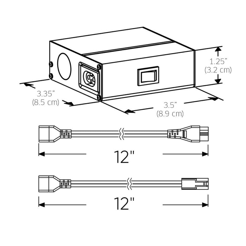 6000-JB – Junction Box For 120V PowerLED Series