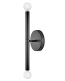 Medium Two Light Tall Sconce - 83192BK - www.donslightouse.ca