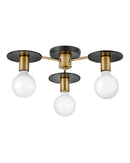 Medium Three Light Semi-Flush Mount - 83203LCB - www.donslightouse.ca
