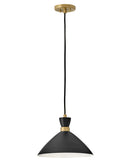 Medium Single Light Convertible Pendant - 83257BK-HB - www.donslightouse.ca