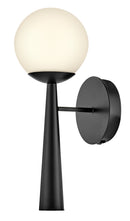 Medium Single Light Sconce - 83500BK - www.donslightouse.ca