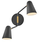 Large Two Light Sconce - 83542BK - www.donslightouse.ca