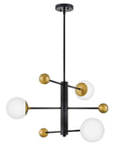 Medium Adjustable Multi Tier Chandelier - 83573BK - www.donslightouse.ca