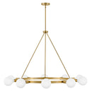 Large Single Tier Chandelier - 83610LCB - www.donslightouse.ca