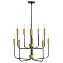 Medium Multi Tier - 83636BK-LCB - www.donslightouse.ca