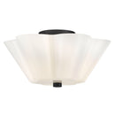 Medium Semi-Flush Mount - 83713BK - www.donslightouse.ca