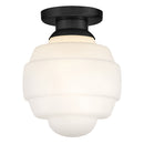 Small Flush Mount - 84323BK - www.donslightouse.ca