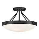 Medium Semi-Flush Mount - 84363BK - www.donslightouse.ca