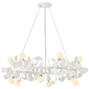 Medium Single Tier Chandelier - 84406TXP - www.donslightouse.ca
