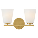 Small Two Light Vanity - 85422LCB - www.donslightouse.ca