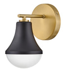 Small Single Light Vanity - 85510BK - www.donslightouse.ca