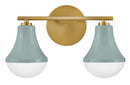 Small Two Light Vanity - 85512SF - www.donslightouse.ca