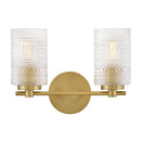 Small Two Light Vanity - 85572LCB - www.donslightouse.ca