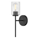 Medium Single Light Sconce - 85580BK - www.donslightouse.ca